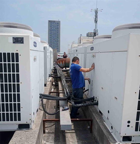 泉州中央空调制热和不制冷系统维修方法